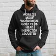 World's Most Wonderful Golf Club Head Inspector Adjuster Hoodie Gifts for Him