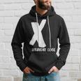 X Straight Edge Hardcore Punk Rock Band Fan Outfit Hoodie Gifts for Him