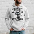 100 Days Of School It's Fine I'm Fine Everything Is Fine Hoodie Gifts for Him
