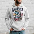 4Th Of July Patriotic Eagle July 4Th Usa Murica Hoodie Gifts for Him