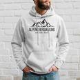 Alpenüberquung Oberstdorf Meran E5 Idea Hoodie Geschenke für Ihn