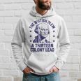 The British Blew A 13 Colony Lead Retro Us George Washington Hoodie Gifts for Him