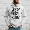 Chechnya Chechen Republic Borz White Hoodie Geschenke für Ihn