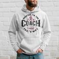 Cheerleader-Coach Anfeuern Weil Ich Der Coach Bin Deshalb Kapuzenpullover Geschenke für Ihn