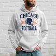 Chicago Football Athletic Vintage Sports Team Fan Hoodie Gifts for Him