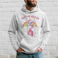 Children's Ich Bin Schon 4 Unicorn Hoodie Geschenke für Ihn