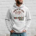 Christmas Tree Cakes Retro Rollin Up Christmas Spirit Hoodie Gifts for Him