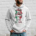 Ciao Bella Italian Flag With Sunglasses Hoodie Geschenke für Ihn