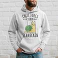 Coole Jungs Lieben Schnecken Geschenk Hoodie Geschenke für Ihn