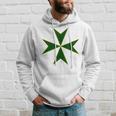 Cross Of The Order Of St Saint Lazarus Maltese Cross Hoodie Gifts for Him