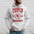 Cupid University Est 2000 Happy Valentine Day Anniversary Hoodie Gifts for Him