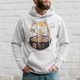 Cute Sushi Cat Kawaii Anime Neko Japanese Hoodie Gifts for Him
