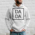Dada Father's Day For New Dad Him Papa Grandpa Hoodie Gifts for Him