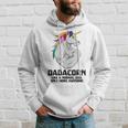 Dadacorn Muscle Dad Unicorn Fathers Day Hoodie Gifts for Him