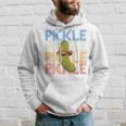 Dill Pickle Squad Green Pickles Lovers Cucumber Jar Hoodie Gifts for Him