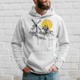 Don Quijote Gegen Windmill Im Sonnenschein Hoodie Geschenke für Ihn