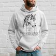 Don't Mess With The Boss Mare Horseback Riding Baseball Hoodie Gifts for Him