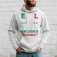 Egal Wie Cool Dein Papa Ist Meiner Ist Italiener Italien Raglan Kapuzenpullover Geschenke für Ihn