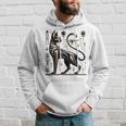 Egyptian Cat Eye Of Ra Vintage Symbol Ancient Egypt Hoodie Gifts for Him