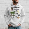El Camino De Santiago De Compostela Sudadera Regalos para él