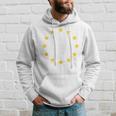 Eu Flag Europe European Union Blue Yellow Stars Hoodie Gifts for Him