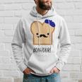 French Cute Kawaii Toast Francophile Food Hoodie Gifts for Him