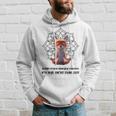 Fox And Saying Komm Schon Innerer Frieden Blue Hoodie Geschenke für Ihn