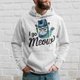 I Go Meow Cute Singing Cat Meme Hoodie Gifts for Him
