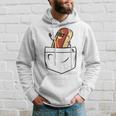 Hotdog In A Pocket Meme Grill Cookout Barbecue Joke Hoodie Gifts for Him