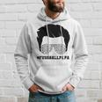 Fußballpapa Football Dad Hoodie Geschenke für Ihn