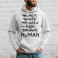 Gegen Rassismus No Racism Human Hoodie Geschenke für Ihn