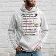 Groom Tasks Stag Jga Checklist Poltern S Kapuzenpullover Geschenke für Ihn