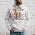 Groovy Donut Stress Just Do Your Best Testing Day Teachers Hoodie Gifts for Him