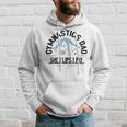 Gymnastik Papa Für Stolzeäter Raglan Kapuzenpullover Geschenke für Ihn