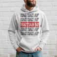 Haitian Af Patriotic Red Blue Haiti Zoe Pride For Flag Day Hoodie Gifts for Him