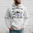 What Happens At Sea Stays At Sea 2024 Family Cruise Ship Hoodie Gifts for Him