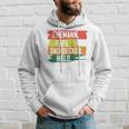 Herren Dachdecker Papa Ehemann Held Dachdeckeratertagater Raglan Kapuzenpullover Geschenke für Ihn