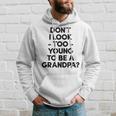 Hombre Divertido Embarazo Anuncio Camisa Abuelo Regalos Abuelo Sudadera Regalos para él