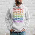 Howdy Gay Pride Flag Nashville For Lgbtq Tennessee Queer Hoodie Gifts for Him