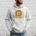 Hurra Ich Bin Jetzt Ein Krippenkind Löwen Hoodie für Kinder Geschenke für Ihn