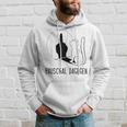 Ich Muss Gar Nix Cat Pauschal Daggen Hoodie Geschenke für Ihn