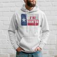 I'm Fixin' To State Of Texas Flag Slang Hoodie Gifts for Him