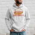 Im Just Here For The Hot Dogs Foodie Weiner Hot Dog Hoodie Gifts for Him