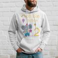 Kinder Ich Bin 2 Jahre Alt Elefant 2Nd Birthday Hoodie Geschenke für Ihn