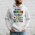 Kita Abgänger 2024 Kita Geschafft 2024 Kita Ade 2024 Kapuzenpullover Geschenke für Ihn