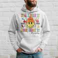 You Know It Now Show It Test Day Smile Face Testing Teacher Hoodie Gifts for Him