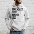 Legendary Since March 1977 Hoodie Gifts for Him