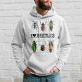 I Love Beetles- Insect Bug Lover Hoodie Gifts for Him