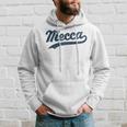 Mecca Saudi Arabia Vintage Sports Graphic Hoodie Gifts for Him