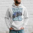 Monster Truck Papa Füräter Cooler Papa Lustiger Monstertruck Kapuzenpullover Geschenke für Ihn